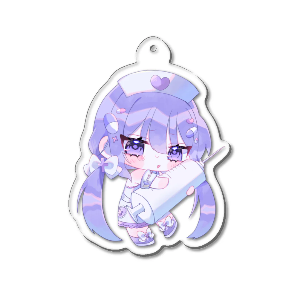 モマ@のうるむくん Acrylic Key Chain