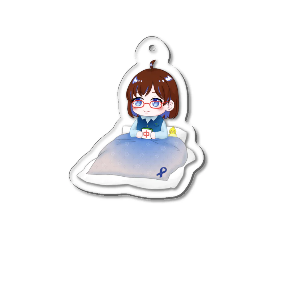 さはらのお店のまーじゃんさはら Acrylic Key Chain