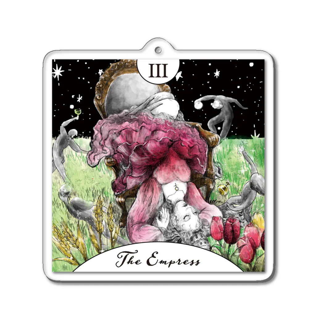 eight_8のTHE EMPRESS Acrylic Key Chain