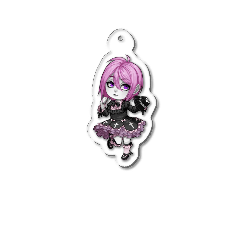 Gothestのゴスロリ貞子 / Gothloli Sadako Acrylic Key Chain