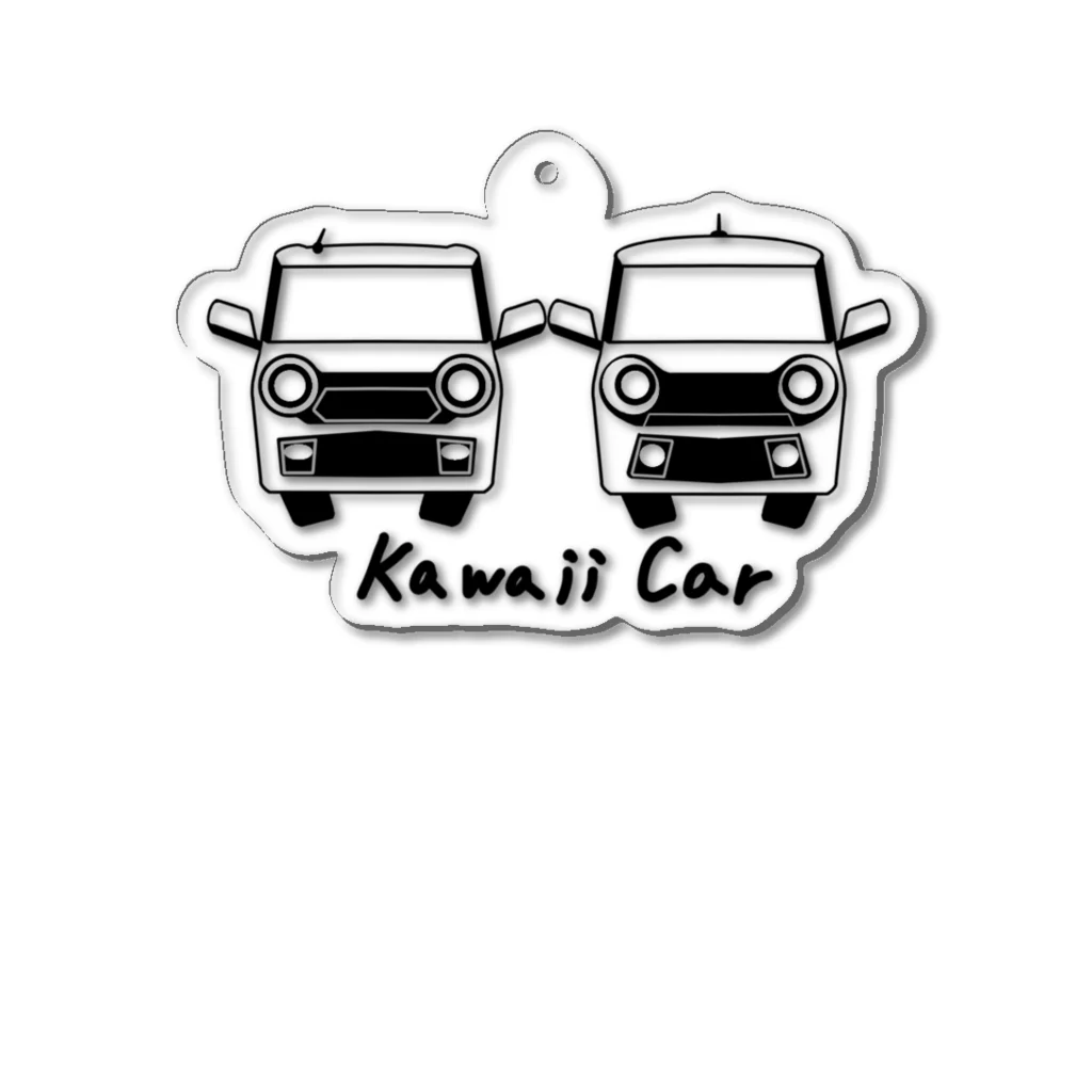 どんどこどんべえさんのKawaii Car アクリルキーホルダー