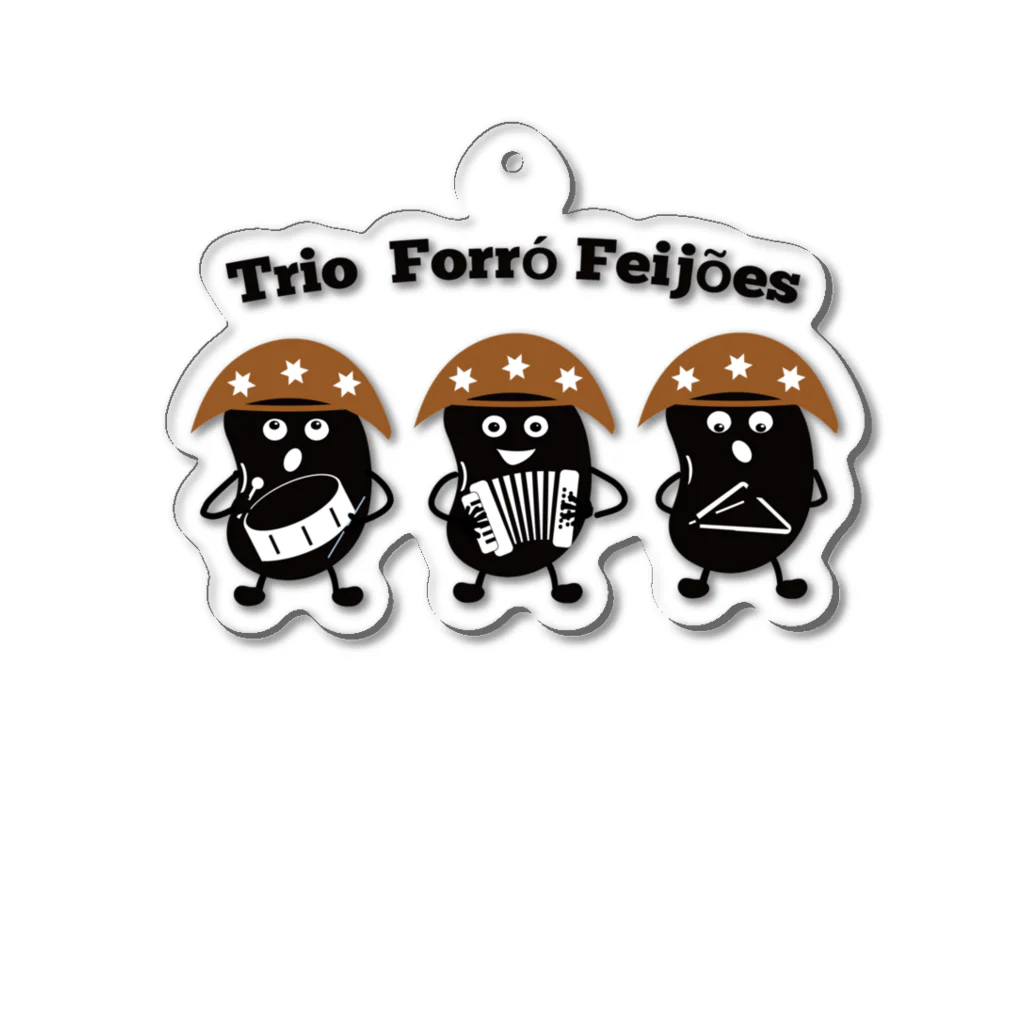 カイピリーニャshop「utubon」のTrio Forro Feijões アクリルキーホルダー