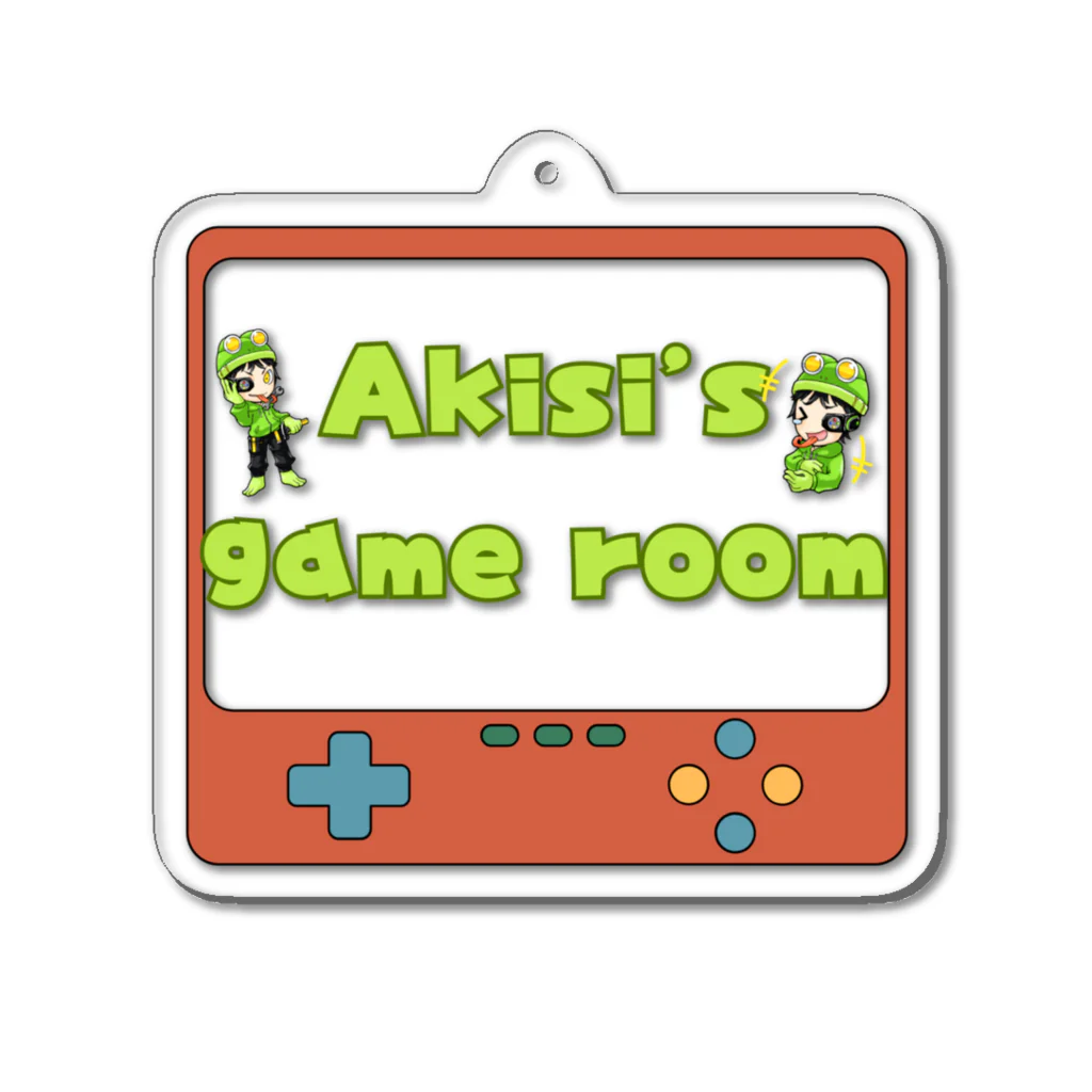 アキシのゲーム部屋 公式ショップのAKISI's game room　キーホルダー Acrylic Key Chain