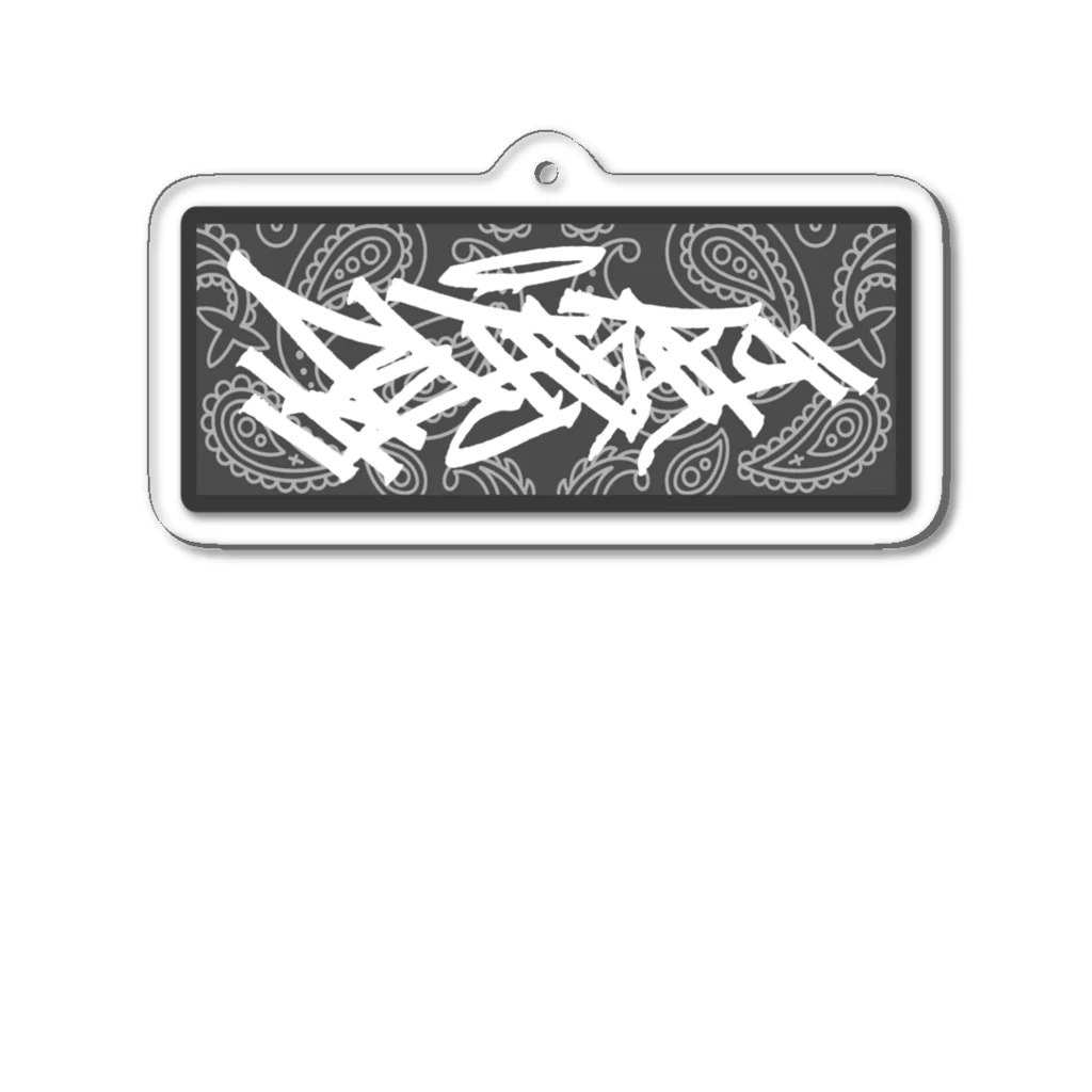 BLAZEのBLAZE Original tag Acrylic Key Chain