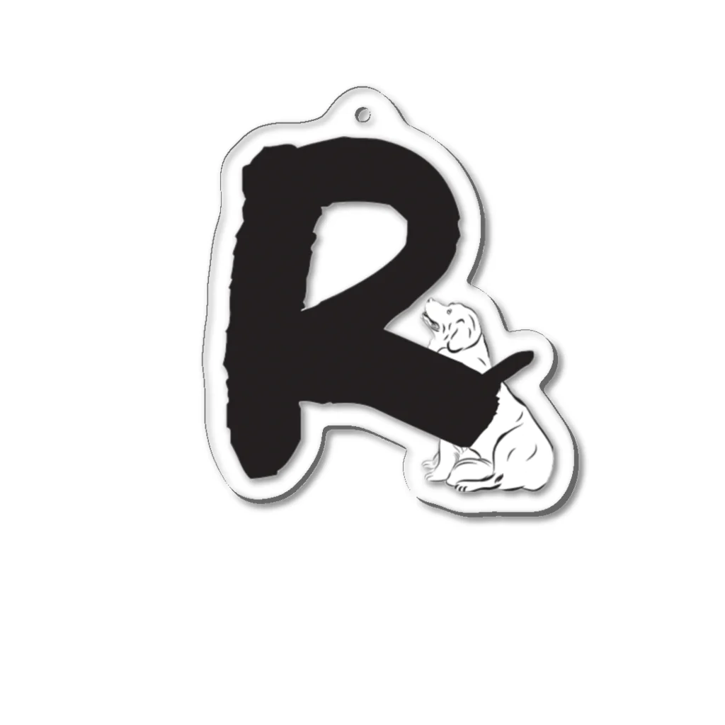 R_selectのRの忠実な犬 Acrylic Key Chain