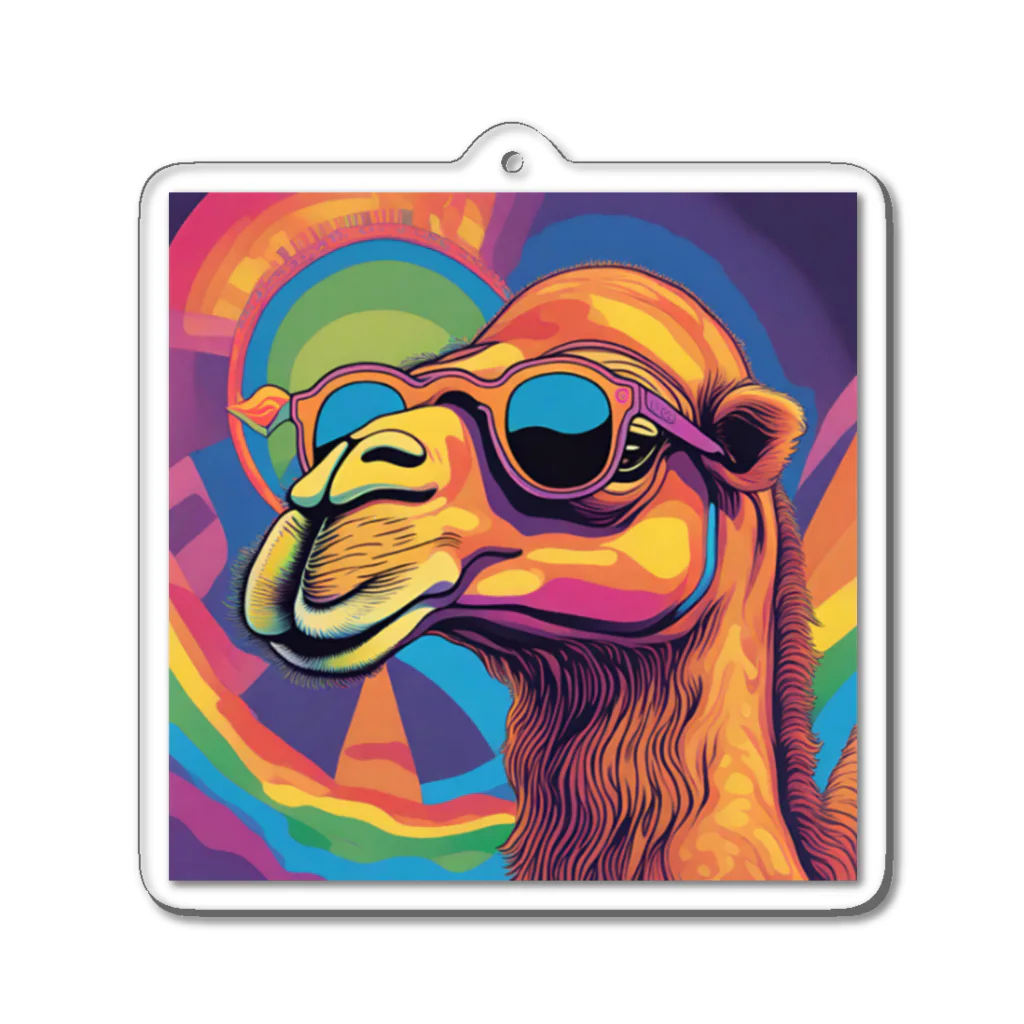 s300h150のpsychedelic camel Acrylic Key Chain