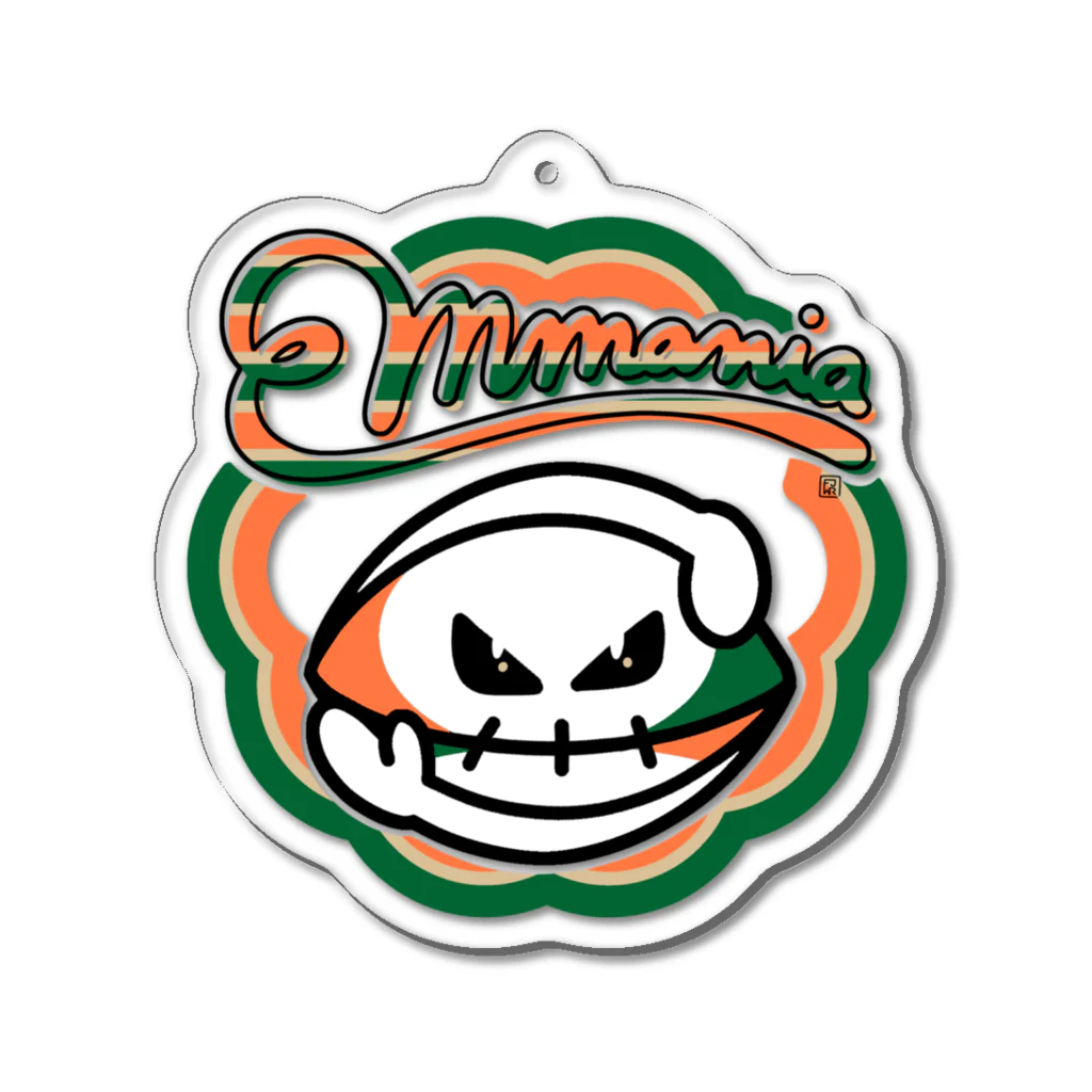 🏉TEAM EMMANIA🏉の💚Emmania🧡 Acrylic Key Chain