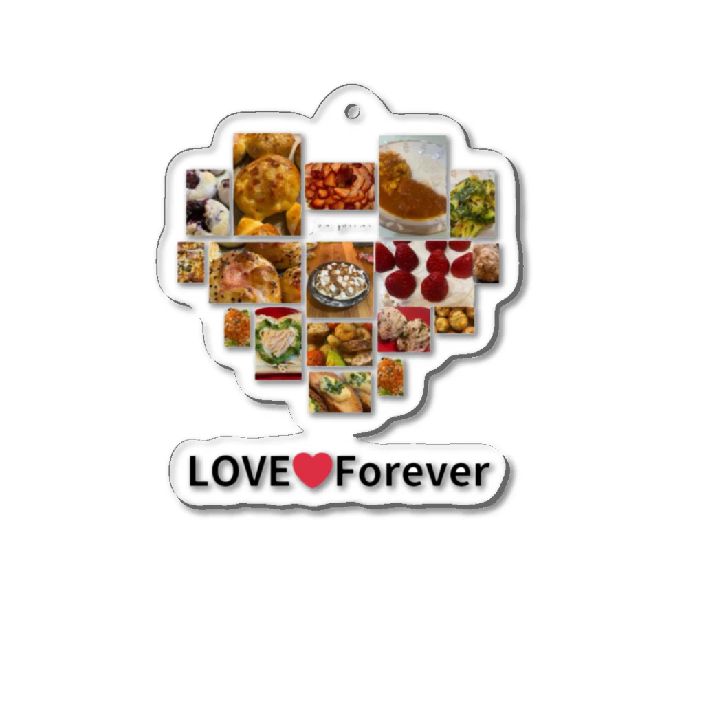 LOVE❤️LOVEのLOVE❤️Forever Acrylic Key Chain