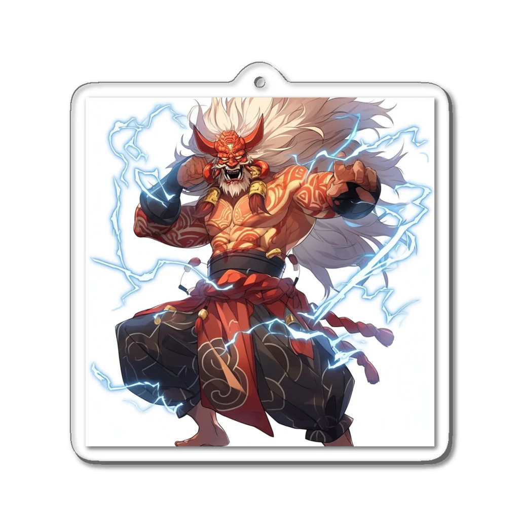 神話の守護者（Guardian of Myths）の雷神（Raijin） Acrylic Key Chain