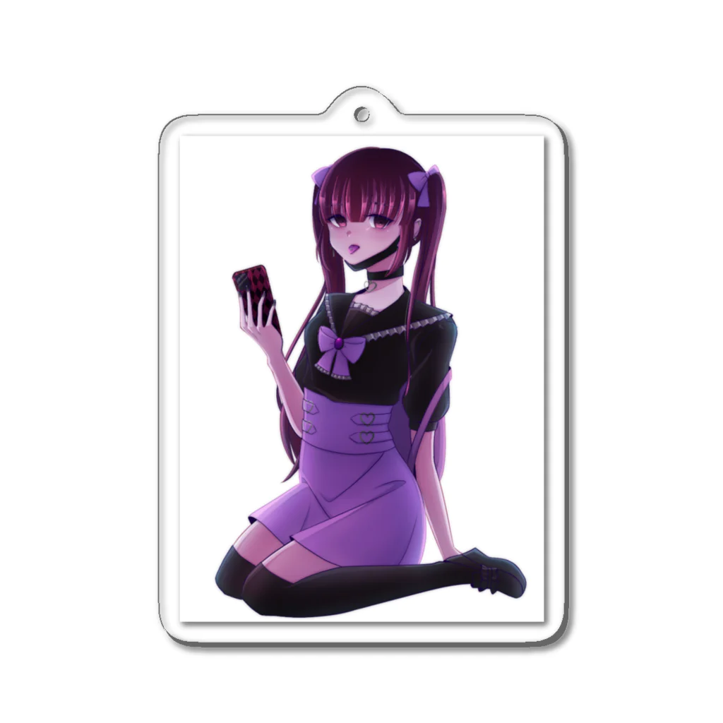 mushokuneetの地雷系女子 Acrylic Key Chain