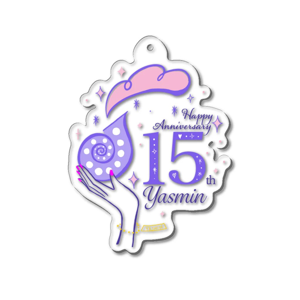 HILOMIOのYAMIN15 A Acrylic Key Chain