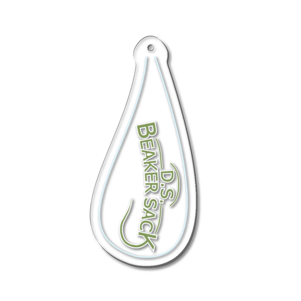 D.S. BEAKER SACKのDRIPPING LOGO KEYCHAIN Acrylic Key Chain