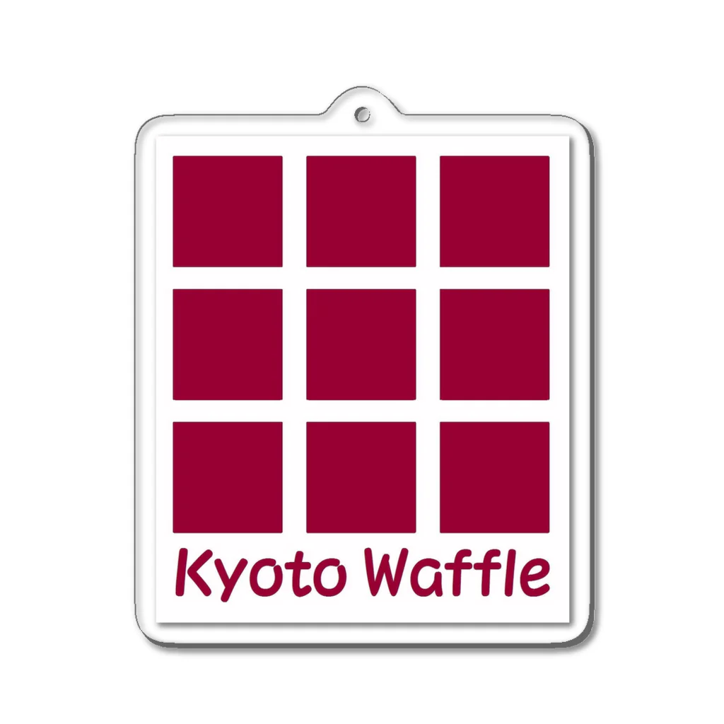 hottamanのKyoto Waffle  Acrylic Key Chain