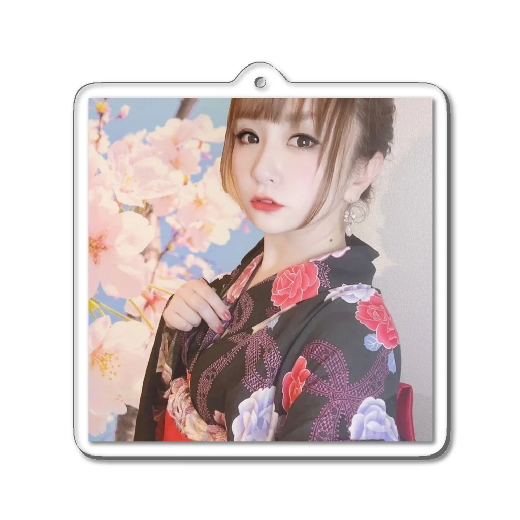 🌸みみ🌸の開運グッズのリアルみみち Acrylic Key Chain