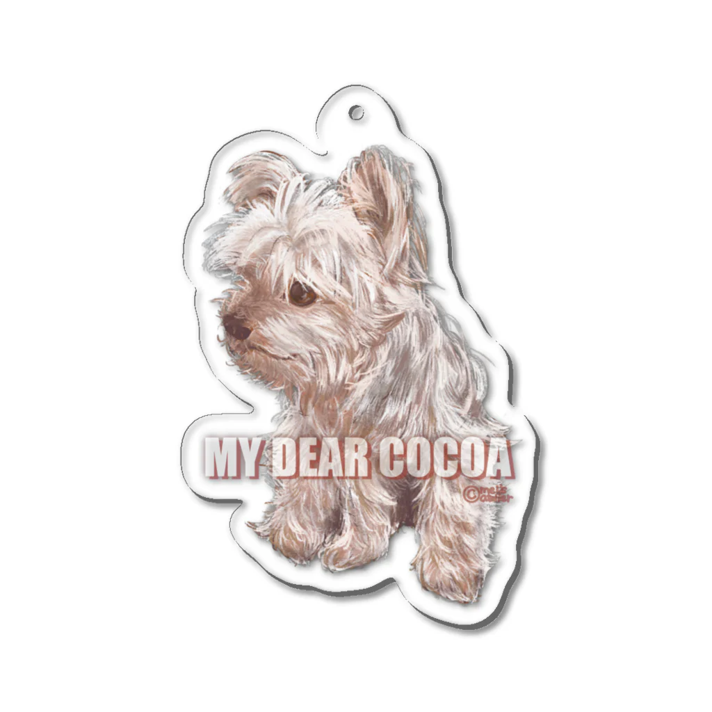 mei’s_atelier_shopのYorkie 雑貨 Acrylic Key Chain