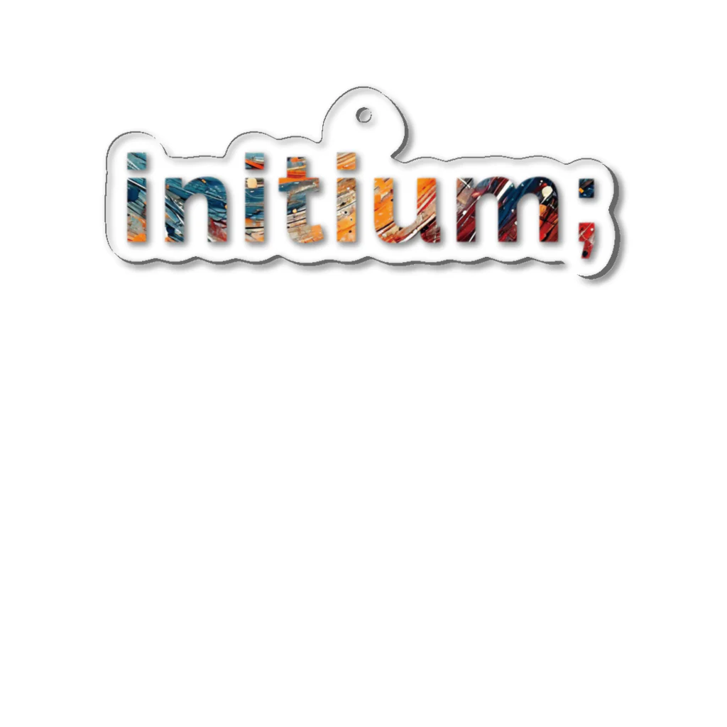 vocalconsort initiumのinitium logo (8th) アクリルキーホルダー