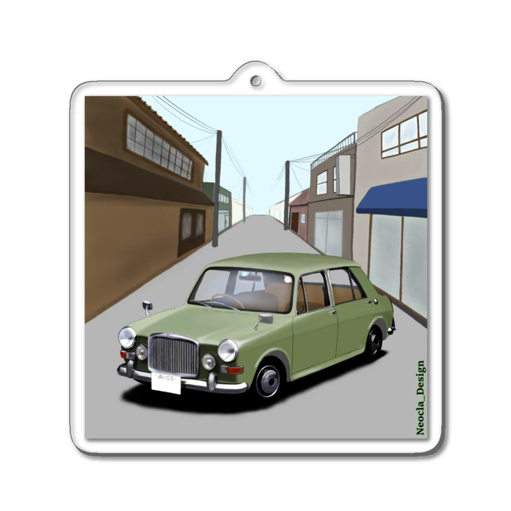 Neocla_DesignのClassic car No.1 アクリルキーホルダー