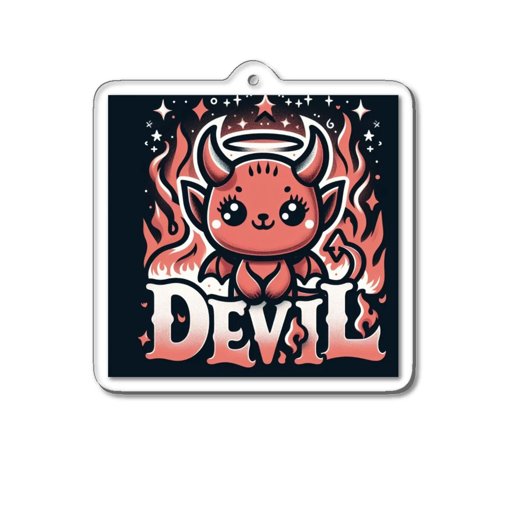 bellzebubu (bbb)のDEVIL Acrylic Key Chain