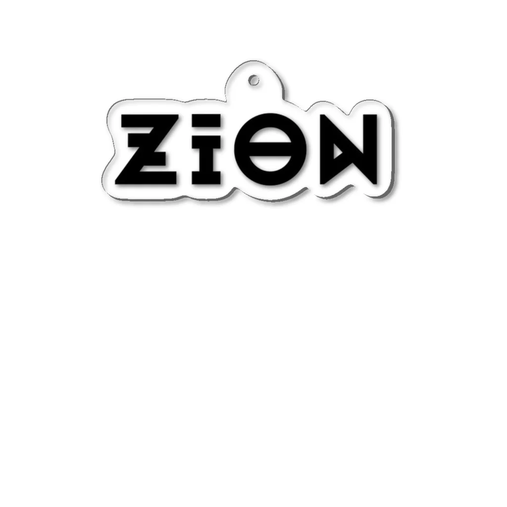 Milk Holic Design&ArtWorksのZiON LOGO アクキー アクリルキーホルダー