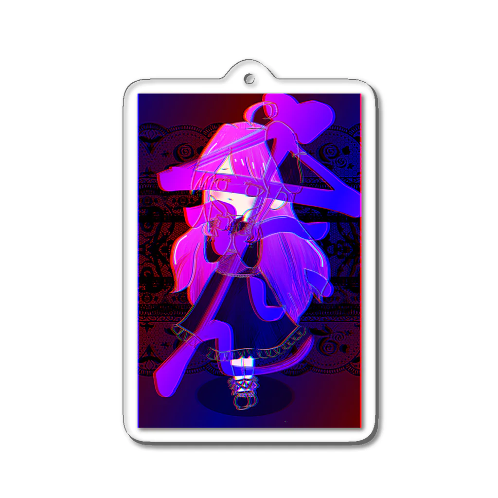 -玲-(Rain)の-玲- Acrylic Key Chain