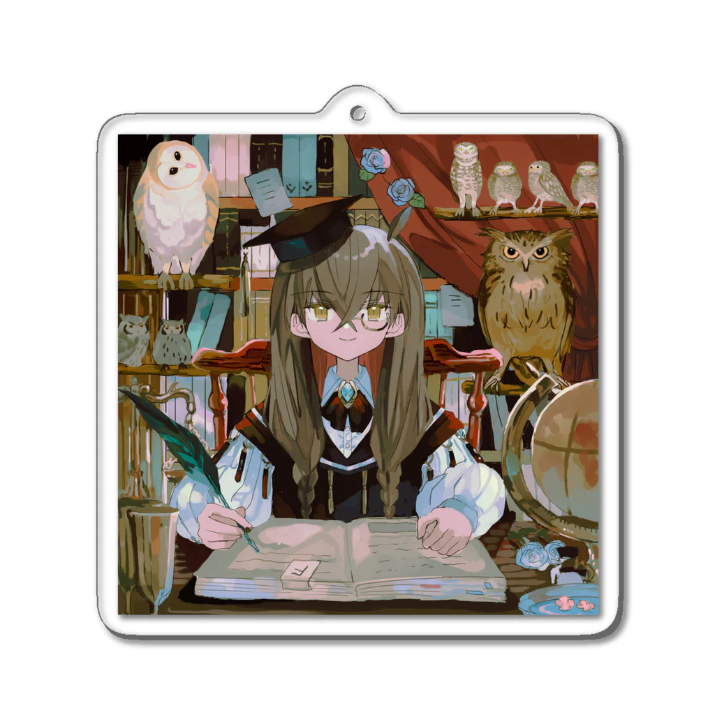 haruharuki35のlore of birds Acrylic Key Chain