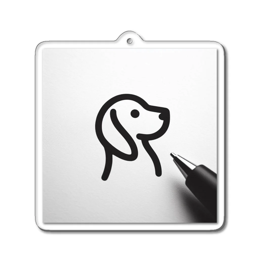 GDWEEDの犬 Acrylic Key Chain