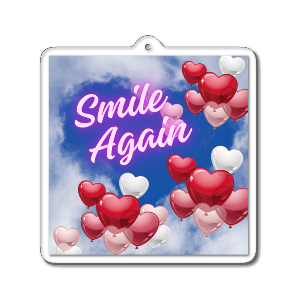 雄初羽のsmile again Acrylic Key Chain