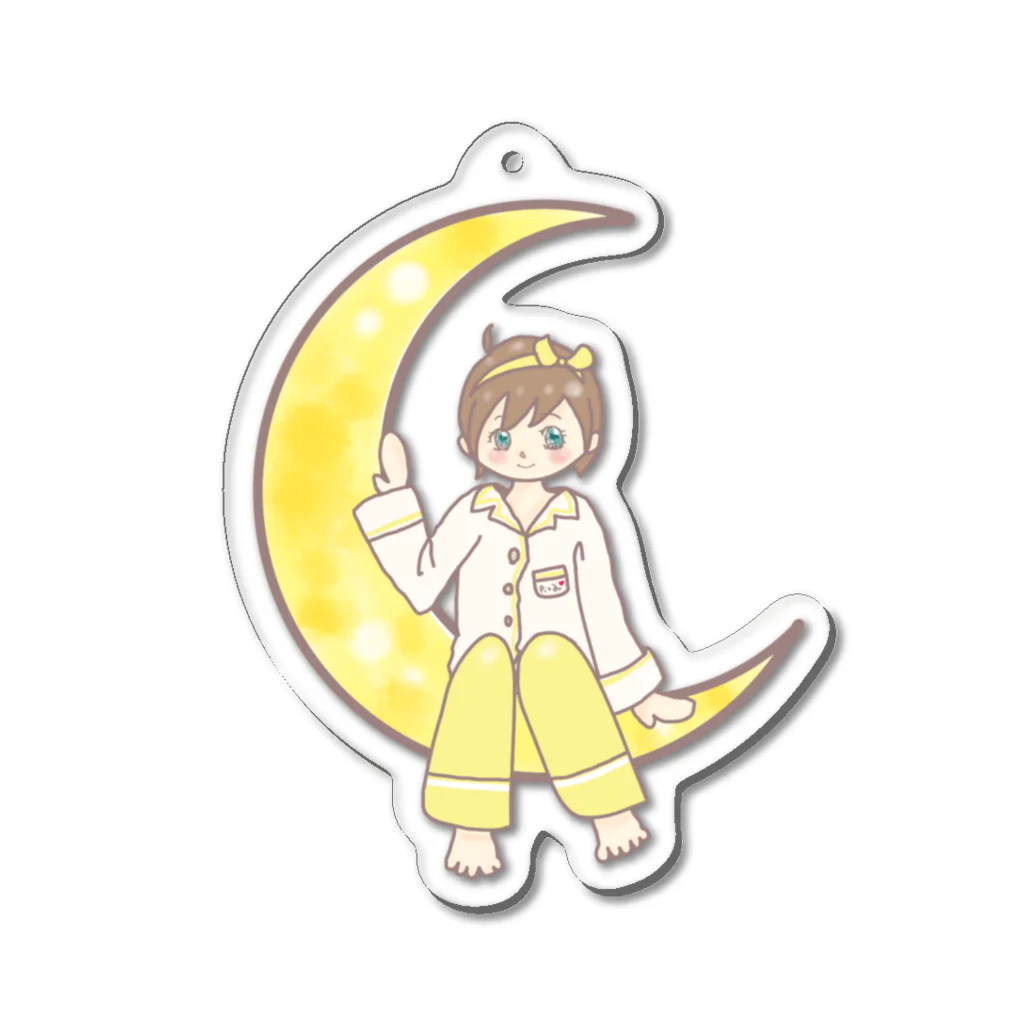 ぴらみ屋のぱじゃみさん Acrylic Key Chain