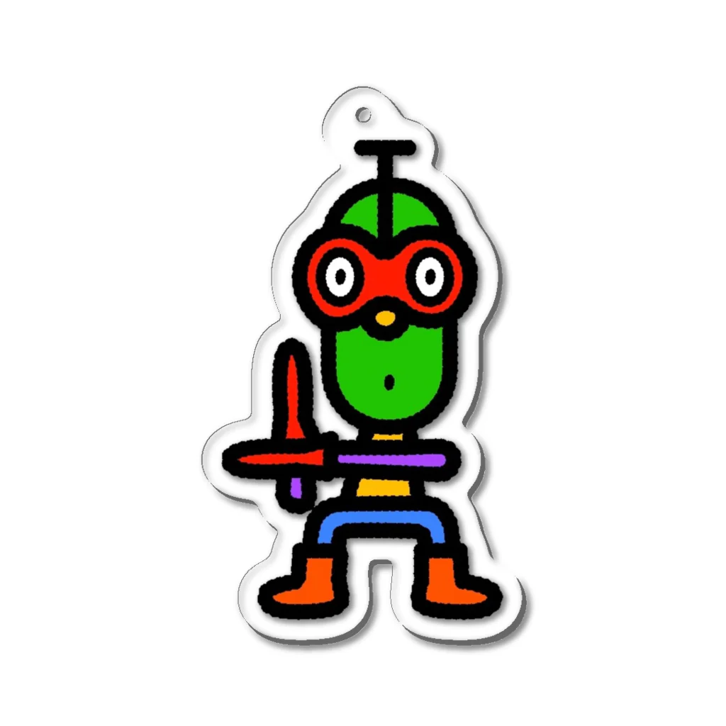 Toke-Summer-Festivalのウルトケマン Acrylic Key Chain