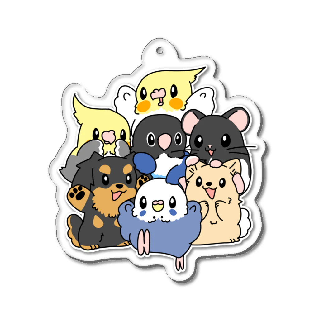 たいがのうちのこ2 Acrylic Key Chain