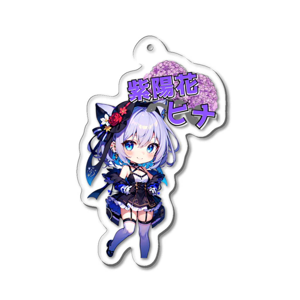 ヒナs_オフィスのちび（アイドル衣装ver） Acrylic Key Chain