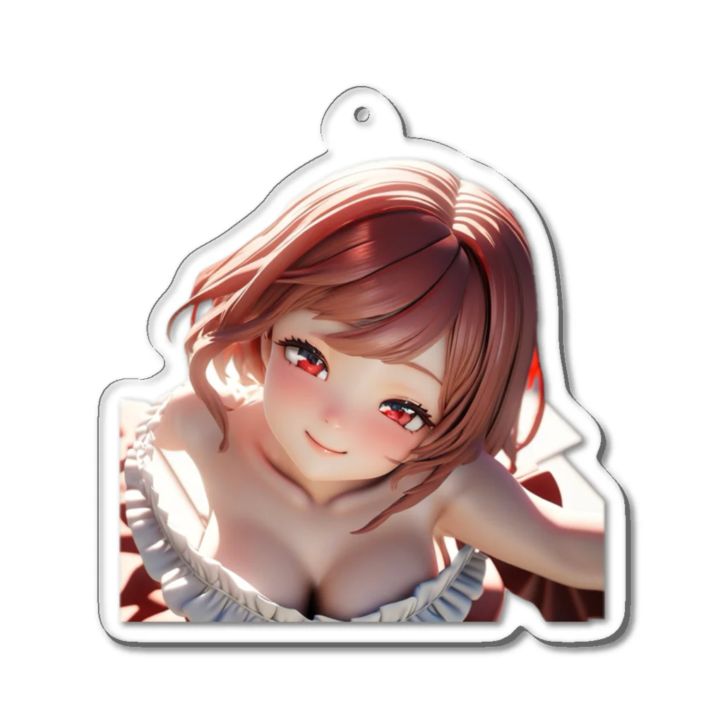 studio AzurのAzvl 幼い頃のツンデレ娘 Acrylic Key Chain