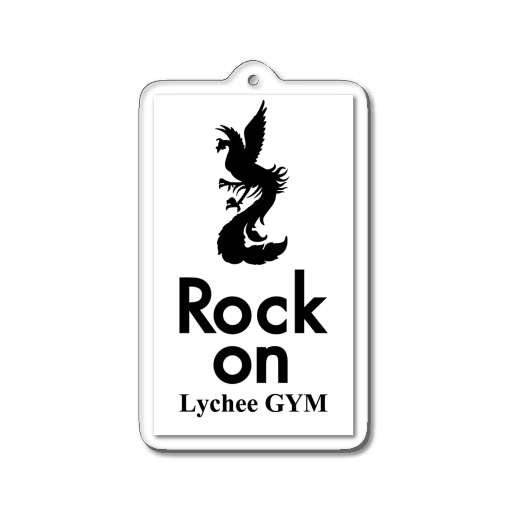 LycheeGYMのアクリルキーホルダー Acrylic Key Chain