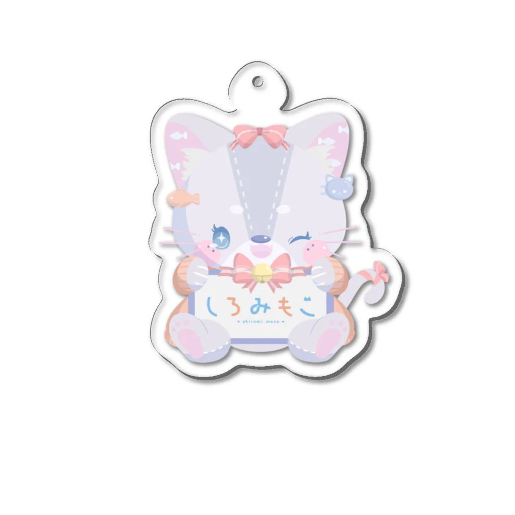 しろみ もこの[常設] キティver Acrylic Key Chain