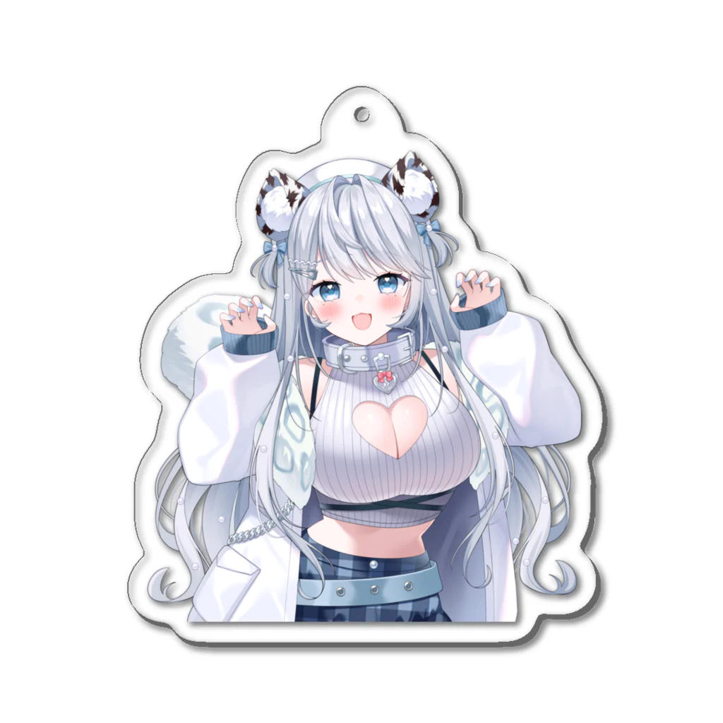 恋白れん公式ショップの2ヶ月記念 恋白れん Acrylic Key Chain