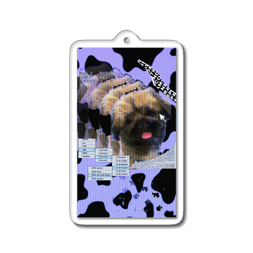 【イヴ】🐶のペキニーズ🐶 Acrylic Key Chain