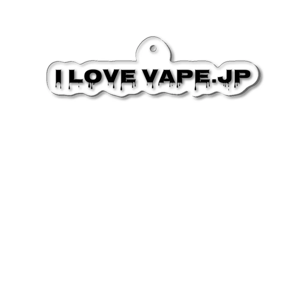 kurumaru_koのI LOVE VAPE.JP アクリルキーホルダー