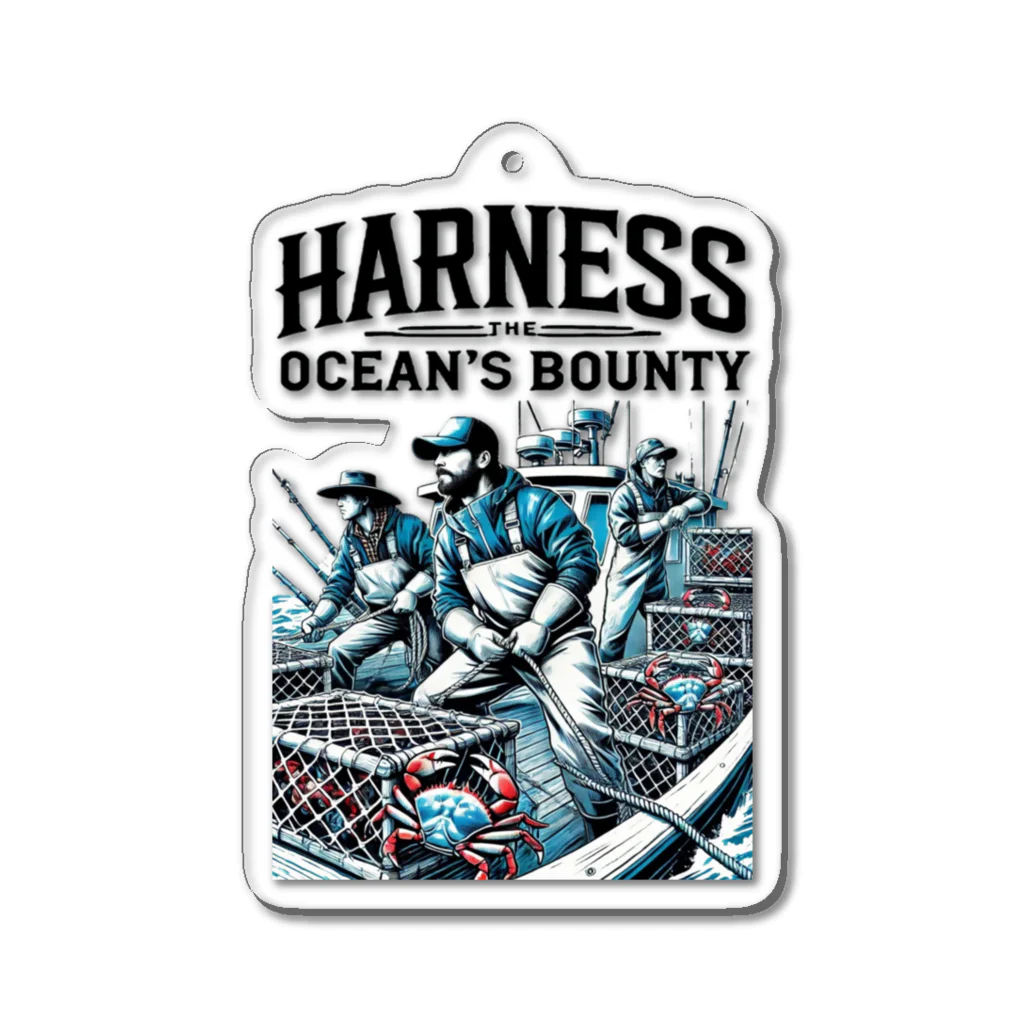 MatrixSphereのHARNESS THE OCEAN'S BOUNTY アクリルキーホルダー