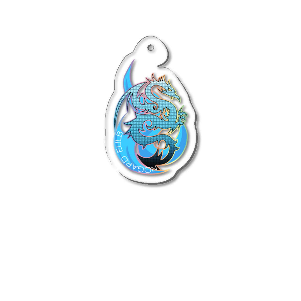 Ａ’ｚｗｏｒｋＳのBLUE DRAGON Acrylic Key Chain