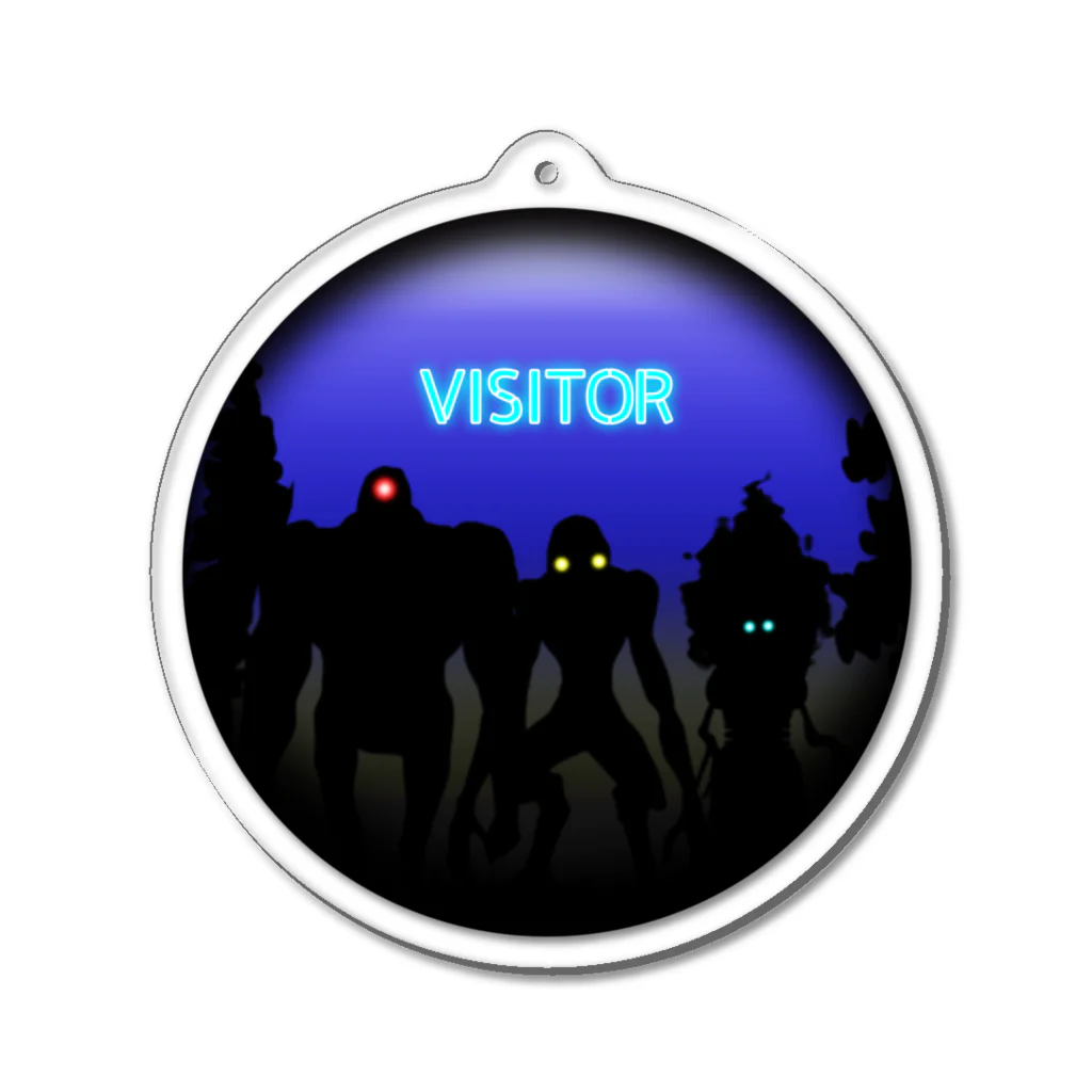 Ａ’ｚｗｏｒｋＳのVISITOR-来訪者- Acrylic Key Chain