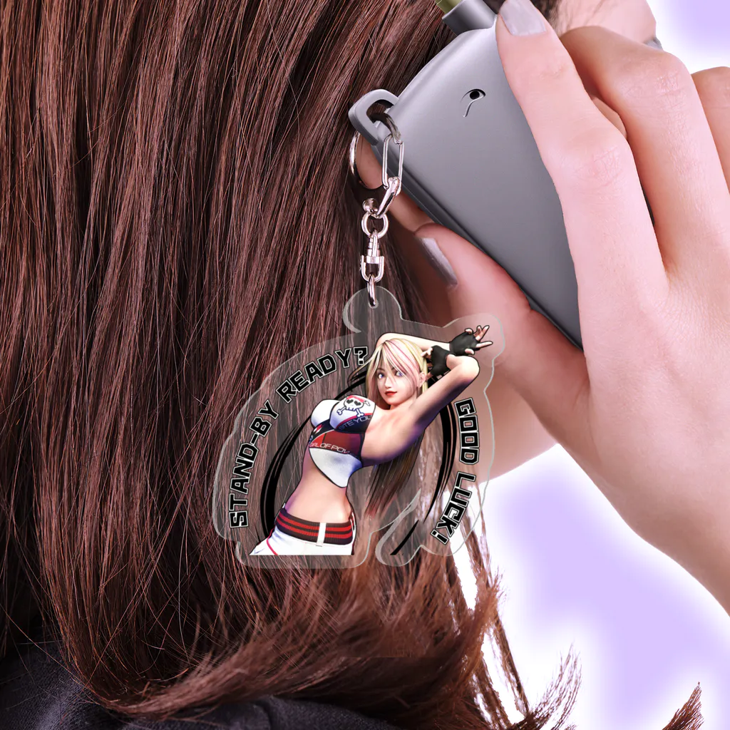 ワンプレイヤーの幸運を! STAND-BY READY? GOOD LUCK!  Acrylic Key Chain