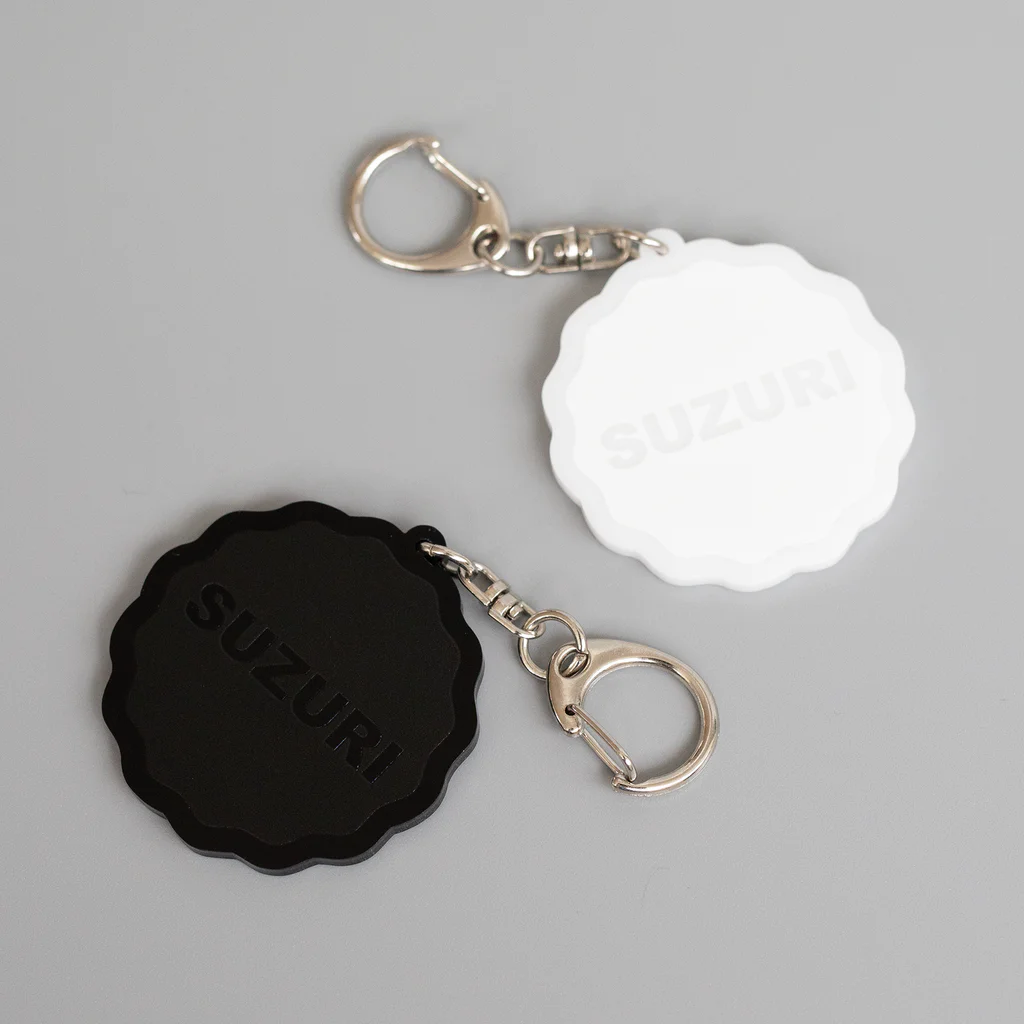 🍩tarojiro(たろじろ) shop🍩のもぐら日食 by AI Acrylic Key Chain