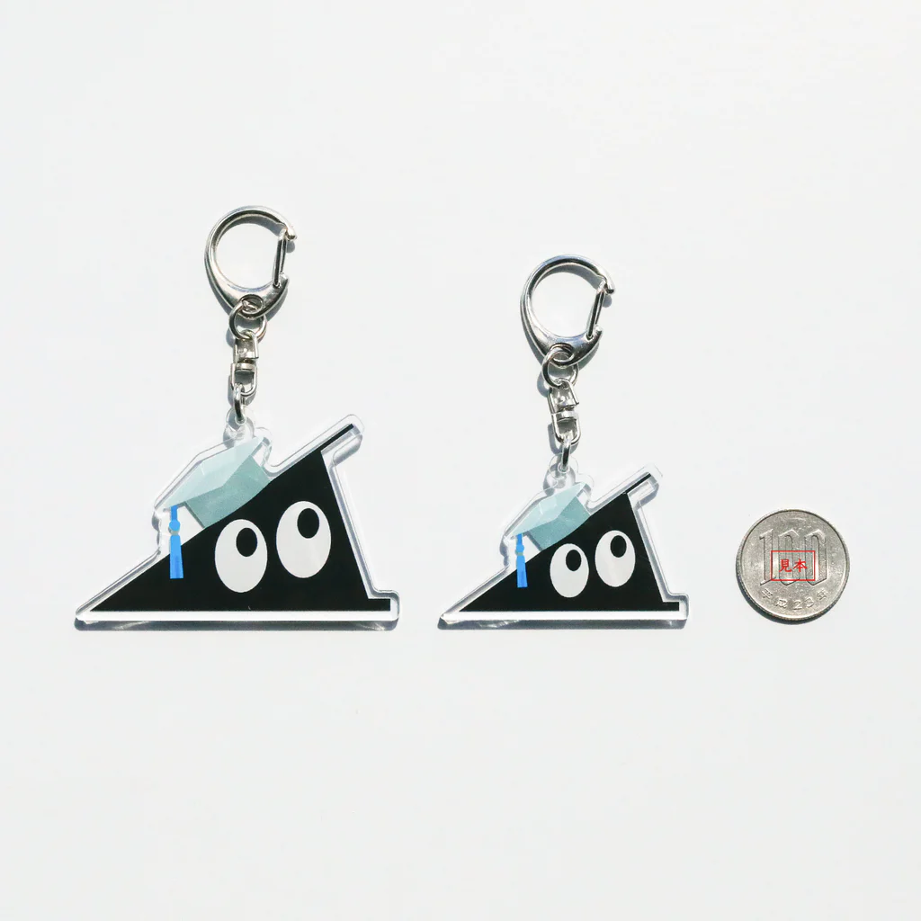 🍩tarojiro(たろじろ) shop🍩のもぐら日食 by AI Acrylic Key Chain