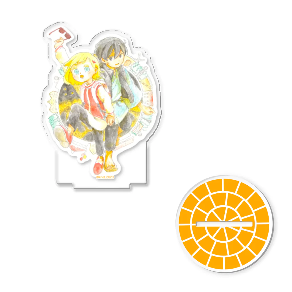 7tsukiの大冒険の第一歩 夏祭りの夜 Acrylic Stand