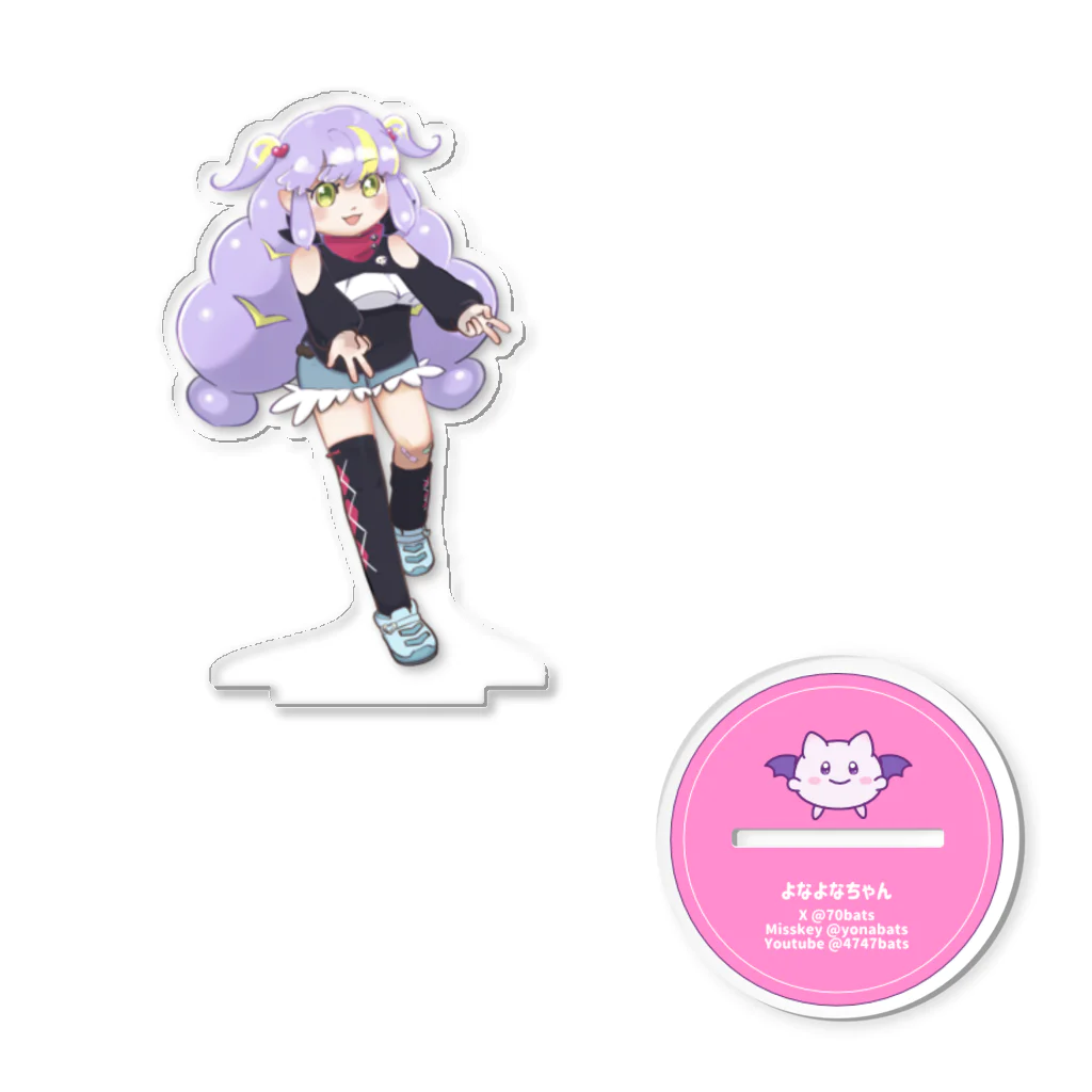 よなよなこうもりのよなこちゃん　2024 Aパターン Acrylic Stand