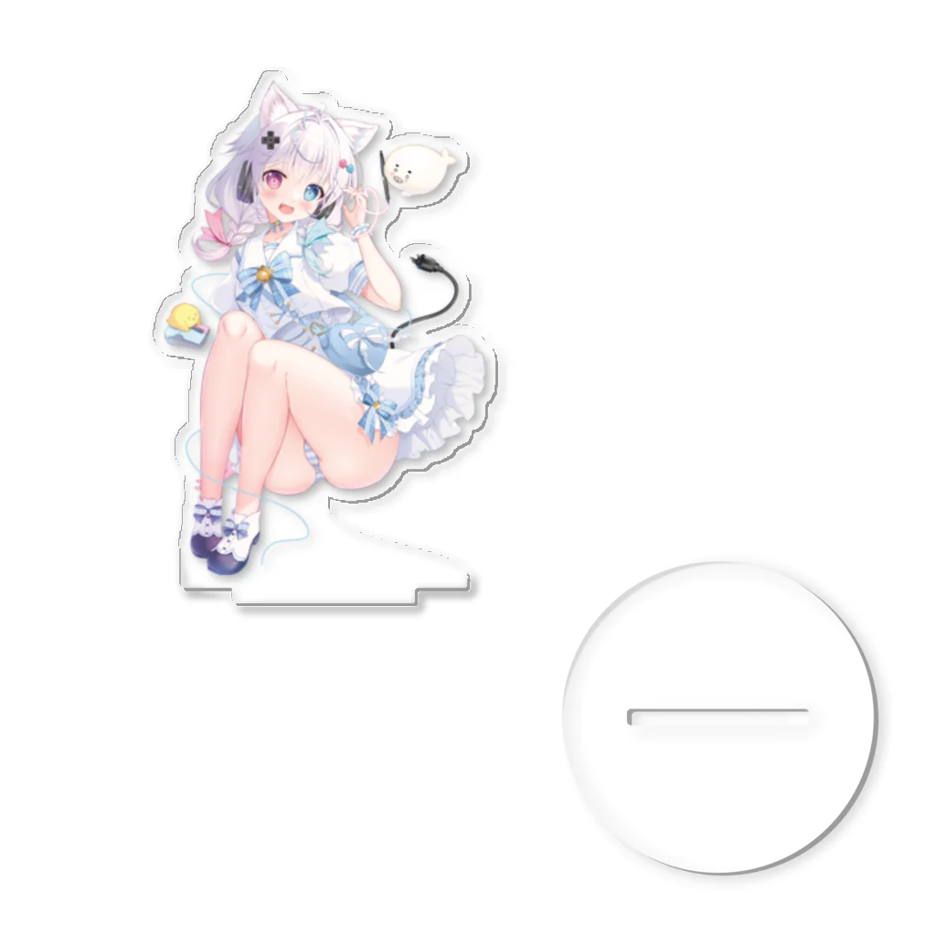 みけおうのVのみけおうちゃん（夏の私服） Acrylic Stand