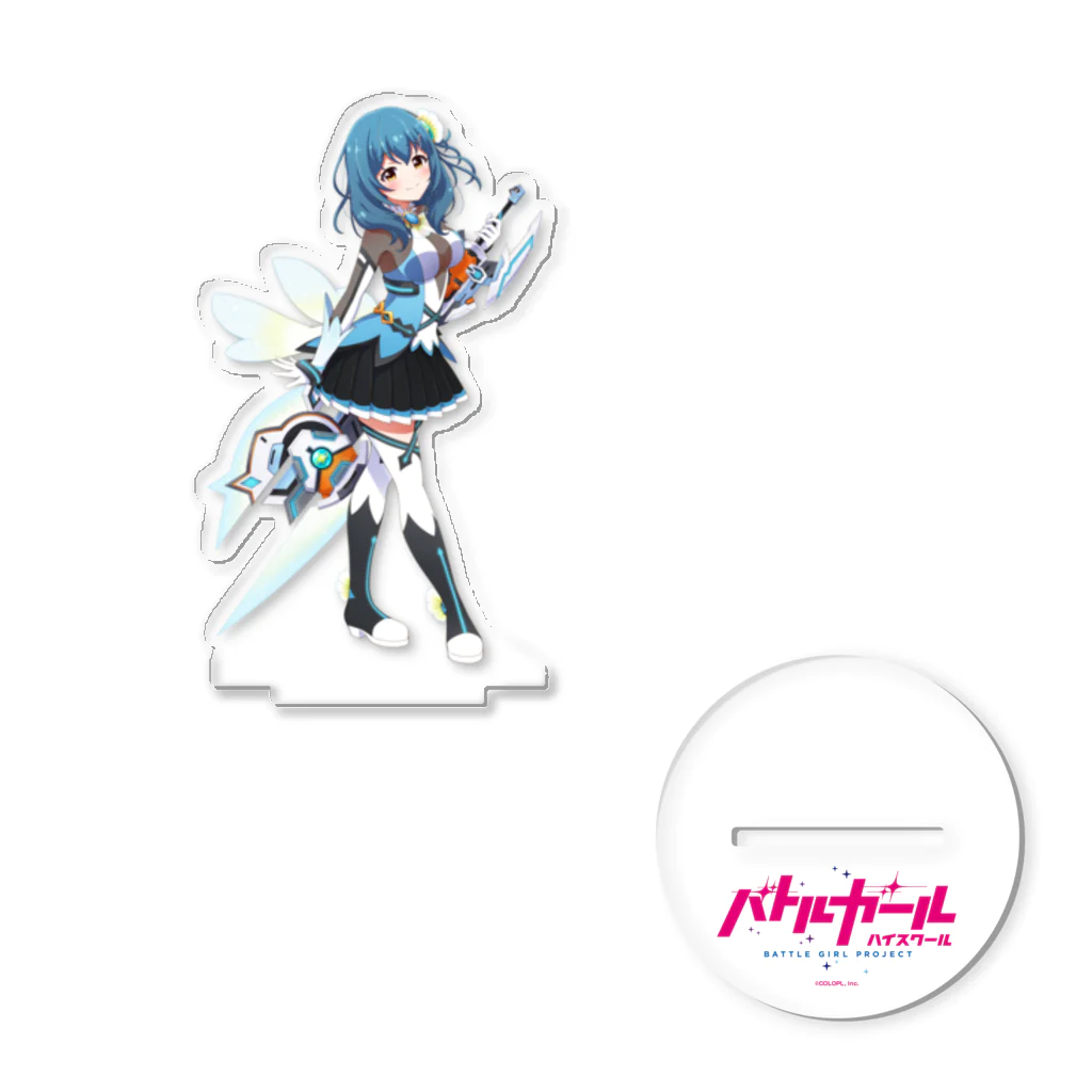 【公式】バトルガール ハイスクールの星衣フローラ 詩穂 Acrylic Stand