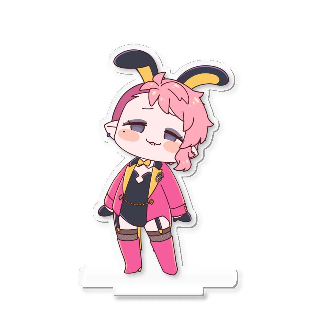 ラビットホールポップアップストアのぷちじぇしちゃん　にまにま Acrylic Stand