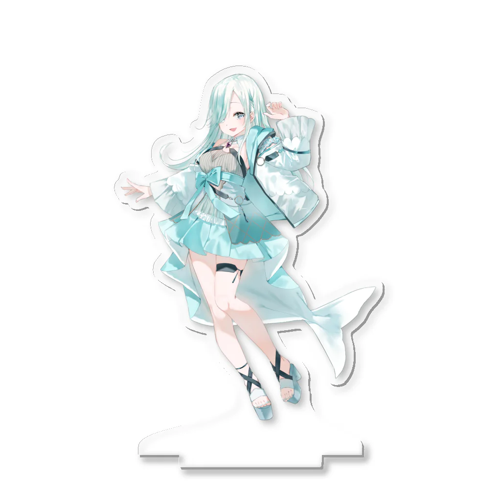しろいる家との出会いのどこにでも連れて行ってほしい…！！ Acrylic Stand