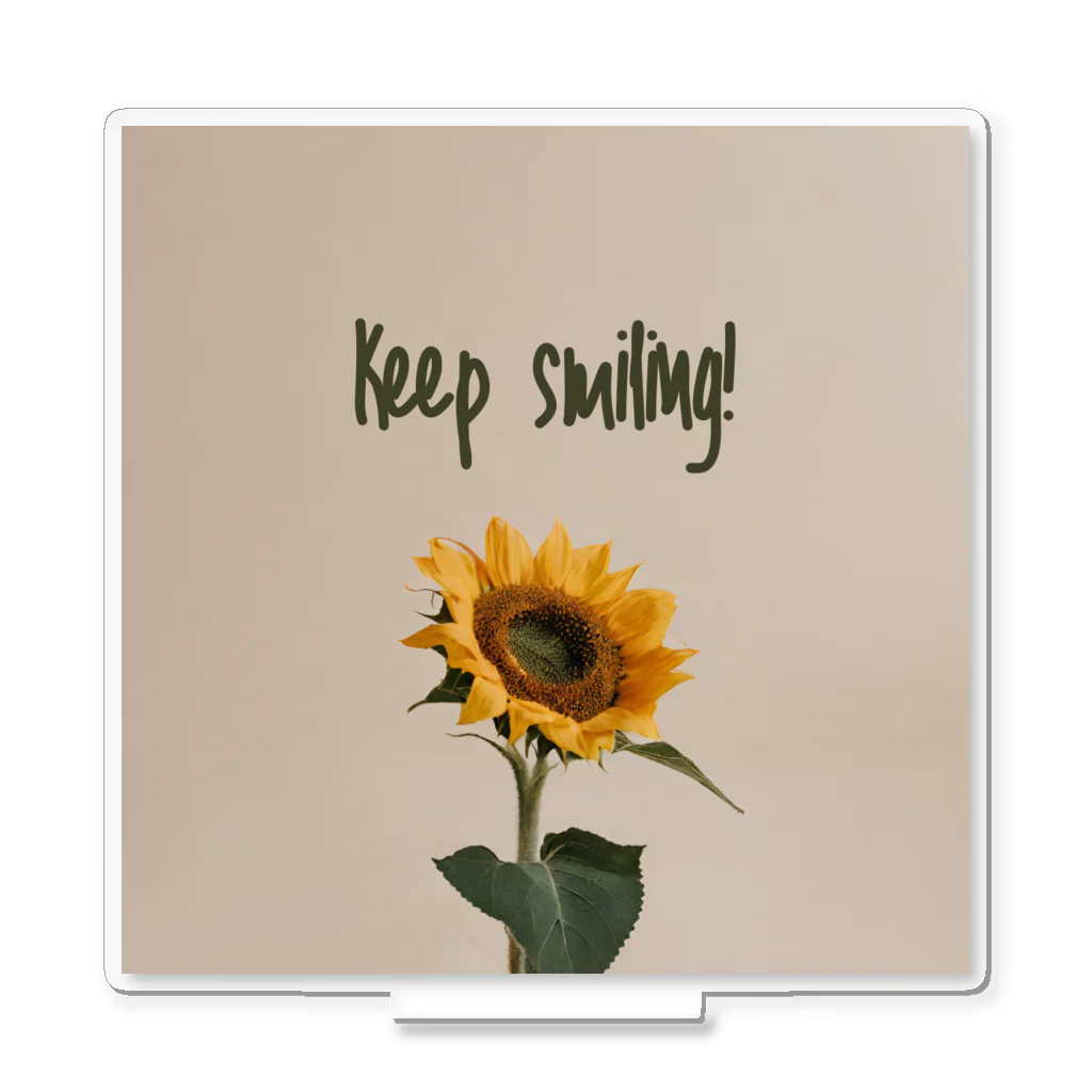 TILUのKeep smiling  アクリルスタンド